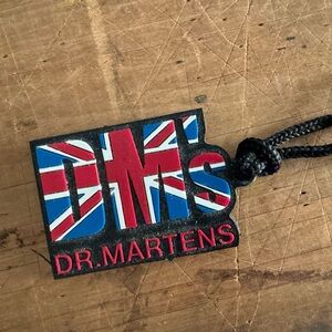 Dr. Martens Red and Blue Key Chain